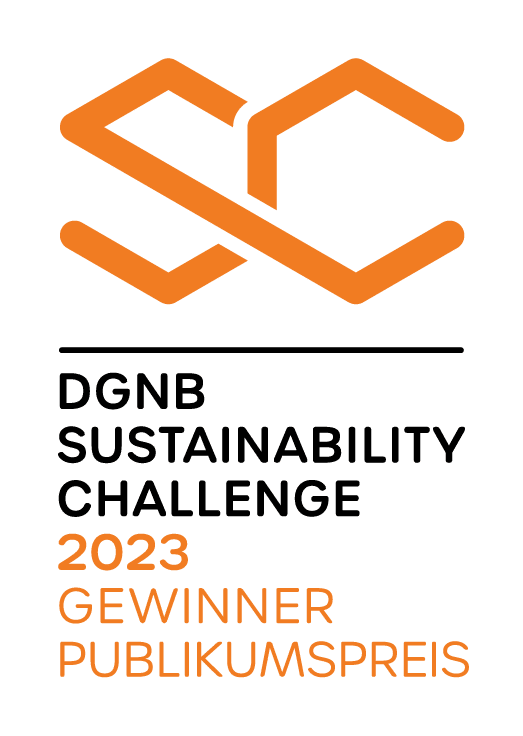 Icon Gewinner Publikumpreis für die DGNB Sustainability Challange