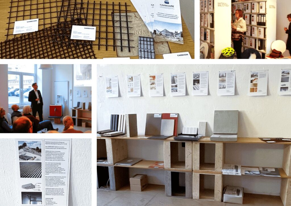 Bauwerkserhalt mit Carbonbeton beim ELEMENTE materialForum in Berlin